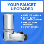 Brita Faucet Mount Water Filter System, No-Wait Filtration, Easy Install - Image 3