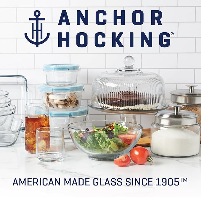 Anchor Hocking 16 Piece Glass Storage Containers - Image 7