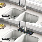 Cool Mushroom Mushrooms Kitchen Sink Splash Guard Faucet Mat Super Absorbent - Image 4