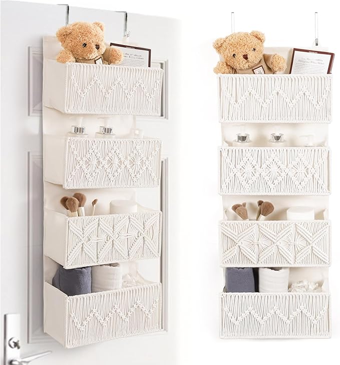 ANTIS'S HOME Nursery Over The Door Organizer Boho Decor Nursery Storage by ANTISSHOME