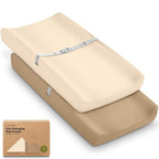 2-Pack Baby Changing Pad Cover for Girl, Boy by KeaBabies