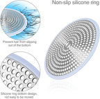 LEKEYE Shower Drain Hair Catcher | Strainer | Shower Stall Drain Cover | - Image 5