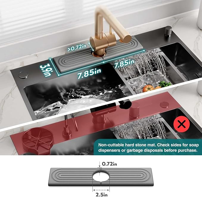 Kitchen Sink Faucet Mat - Image 2