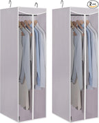 STORAGE MANIAC 2-Pack Hanging Garment Bag Zipper Cover by STORAGEMANIAC