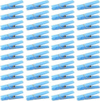 60PCS Baby Shower Clothespin Games Boy Plastic Mini Clothes Pins 1.4 inch - Image 9