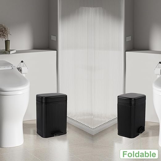 rejomiik Small Bathroom Trash Can - Image 2
