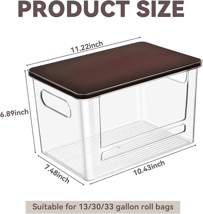 Trash Bag Dispenser, Trash Bag Holder Dispenser - Image 2