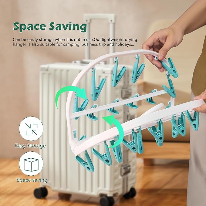 Premium Plastic PP Drying Hanger, Anti-Rusty Drying Rack - Image 6