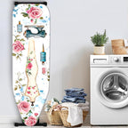 Nuxovilar Sewing Mannequin & Floral Pattern Ironing Board Cover, 15×54 inch - Image 3