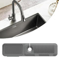 Kitchen Sink Splash Guard Silicone Faucet Handle Drip Catcher Tray Sink by MOODKEYbrand