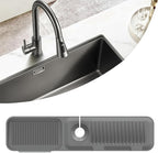 Kitchen Sink Splash Guard Silicone Faucet Handle Drip Catcher Tray Sink by MOODKEYbrand
