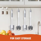 4-Pack Heavy-Duty Dish Scrub Brushes - Image 7