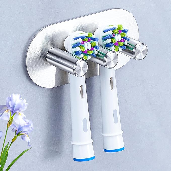 Electric Toothbrush Head Holder, Toothbrush Holders Wall Mounted, Adhesive by WelcometotheYAYINLI