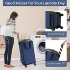 Bukere Extra Large Rolling Laundry Basket - Image 2