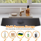 15.7 Inch Stone Faucet Mat for Kitchen Sink Splash Guard, Diatomite Sink - Image 5