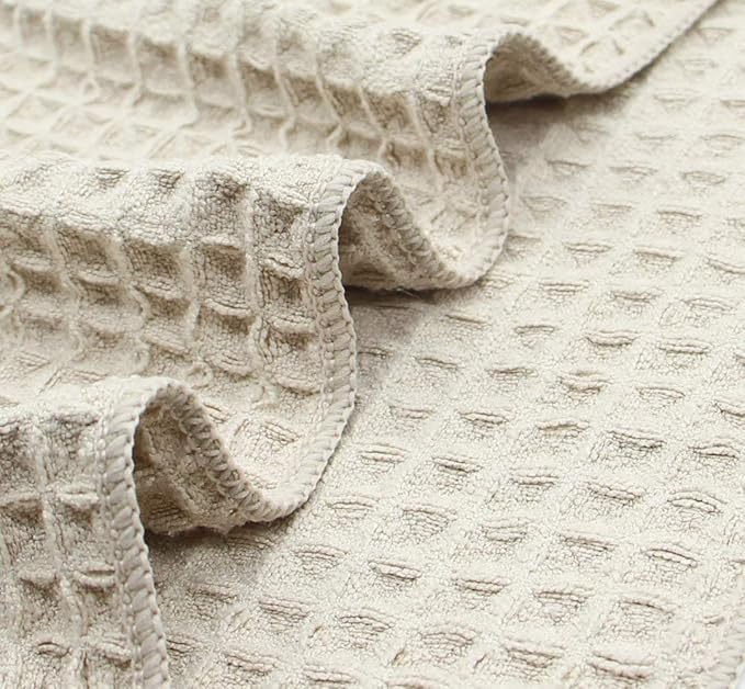 Waffle Weave Absorbent Kitchen Dish Towels - Image 6