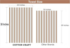 COTTON CRAFT Oversized Kitchen Towels - Image 7