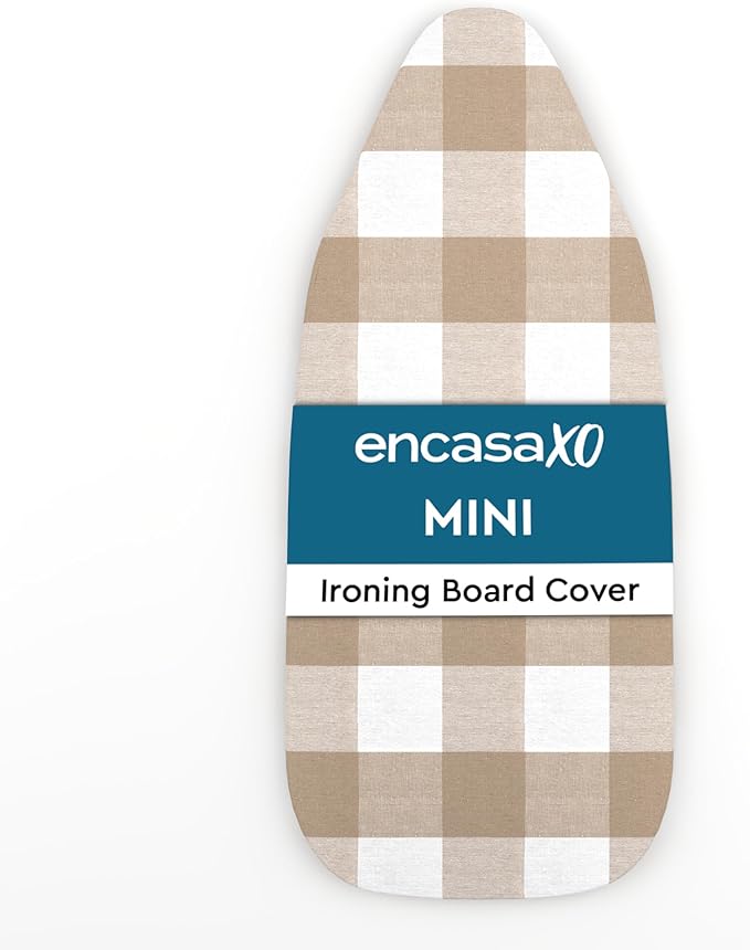Encasa XO Ironing Board Cover and Pad 28"x12" - 4mm Felt Mini Iron Board Cover by EncasaXO