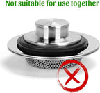 2PCS - Windran Kitchen Sink Drain Strainer, Upgraded Double-Layer Safe Design - Image 4