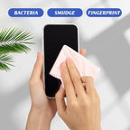 Leelosp 300 Pcs Glasses Cleaning Cloth Microfiber Glasses Wipes Assorted Colors - Image 4