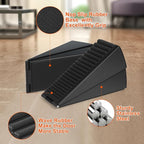 Black Adjustable Large Door Stoppers, Heavy Duty Door Stoppers - Image 3