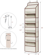 Univivi 1 Pack Over The Door Organizer, Non-Tilting Over The Door Organizer - Image 3