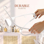 Plastic Hangers 50 Pack White - Image 4