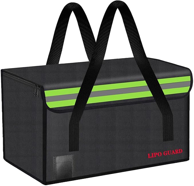 Lipo Battery Safe Bag Large Capatity Fireproof Bag by Unknown