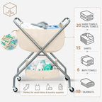 STORAGE MANIAC Collapsible Laundry Cart - Image 4