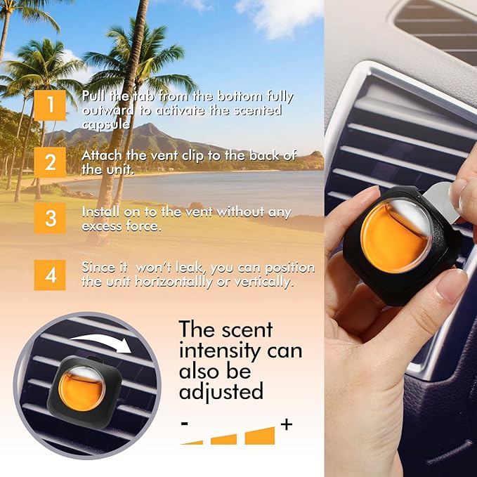 Car Air Fresheners, 4ml Each, Odor Eliminator - Image 3