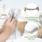 Zonon 200 Pcs Paper Hand Towels - Image 4