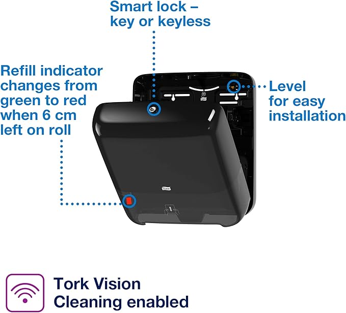 Tork Matic Soft Hand Towel Roll and Tork Matic Paper Towel Dispenser - Image 6
