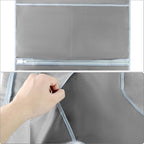 QWORK 2-Pack Hanging Laundry Hamper Bag, Over the Door Laundry Bag Saving - Image 8