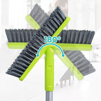 Grout Cleaner Brush with Long Handle, Floor Scrub Brush - Image 3