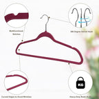 Quality Hangers 50 Pack Slim Plastic Hangers - Image 5