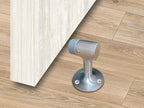 QCAA Solid Brass Door Stop, Satin NKL, Made in Taiwan, 2 Pack - Image 5