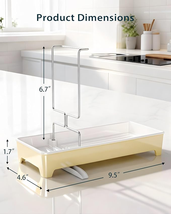 Minimalist Sink Caddy, Rustproof Sponge Holder - Image 3