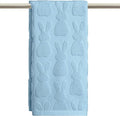 Artoid Mode 1 Pc Light Blue 3D Rabbit Jacquard Easter Hand Towels by ArtoidMode