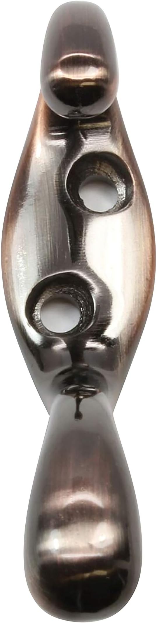 Rok Hardware Heavy Duty Dual Coat Hook, Brushed Antique Copper, 10 Pack - Image 5