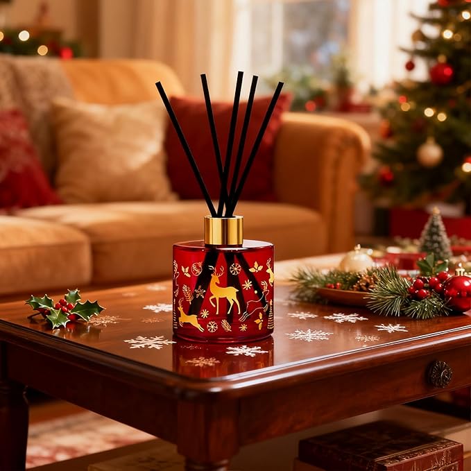 Reed Diffuser Set, Gingerbread Joy Christmas Oil Diffuser - Image 8