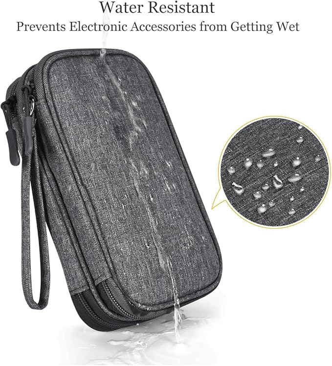 Travel Cord Organizer Electronics Organizer Travel Case, Travel Cable Organizer - Image 2