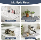 Meowoo Stone Drying Mat for Kitchen Counter, 23.6"x15.3" Foldable Diatomaceous - Image 7