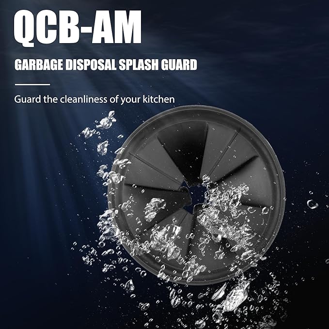 Garbage Disposal Splash Guards 3 3/8" Sink Baffle QCB-AM Replacement - Image 10