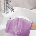 6 Pack Microfiber Glass Cleaning Cloth, 16 Inch X 16 Inch, Lint Free Quickly - Image 3