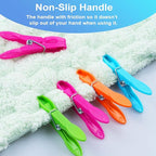 Colorful Plastic Clothespins, Heavy Duty Laundry Clothes Pins Clips Pegs - Image 7