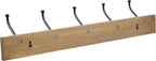 Amazon Basics Rectangular Farmhouse Wall-Mounted Coat Rack - Image 4