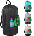 Laundry Bag Backpack with Shoulder Straps and Mesh Pocket Laundry Backpack by TrailmakerBuiltforLife%E2%80%99sAdventuresBigandSmall