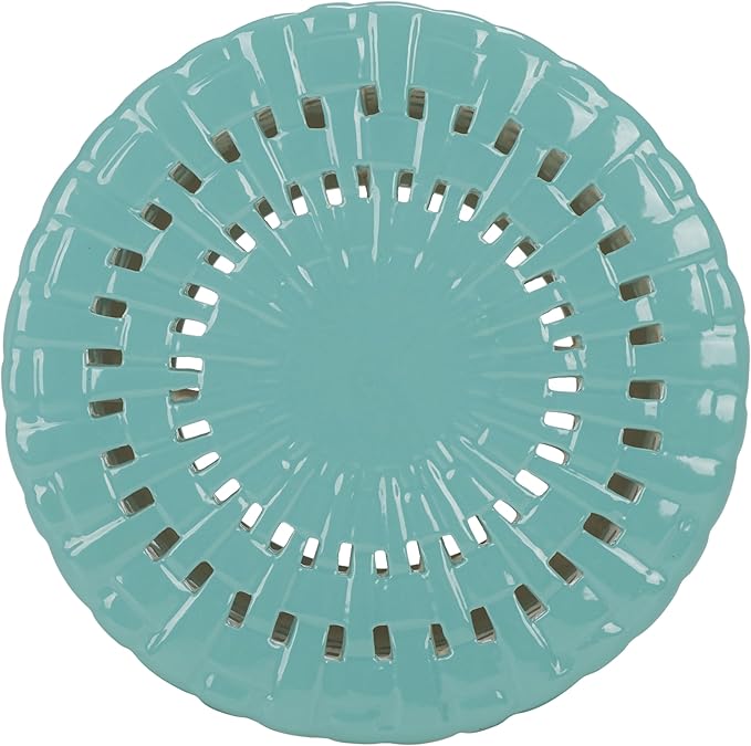 SAFAVIEH Home Collection Sayre Robins Egg Blue Ceramic 18-inch Decorative Accent Garden Stool for Living Room, Bathroom, Patio, Side Table, Plant Stand (Fully Assembled) - Image 4