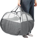 Collapsible Laundry Baskets, 90L Large Foldable Laundry Basket, Tear-proof Pop by Bemkoo
