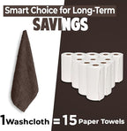 DAN RIVER 24 Pack Wash Cloths for Showering - Image 6